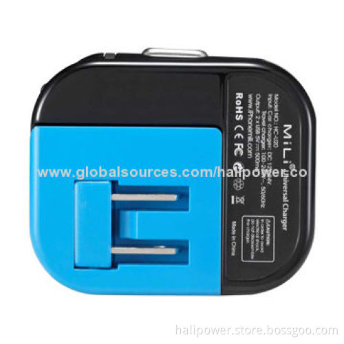Universal Car charger with US/EU/UK/AU plug